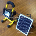 Portable Rechargeable LED Flood Light With Solar Panel